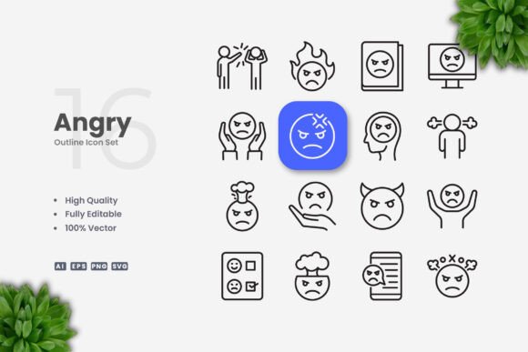 Angry Icons: Graphics for Bold Branding