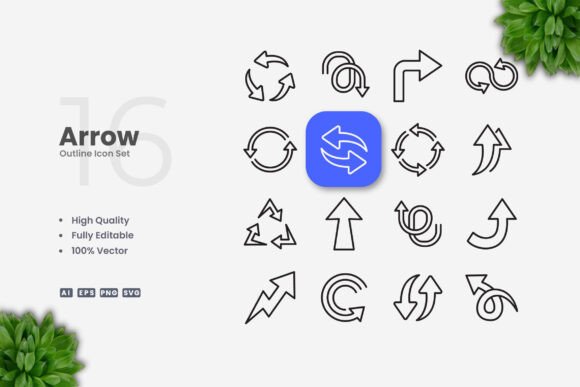 Arrow Icons for Graphic Design
