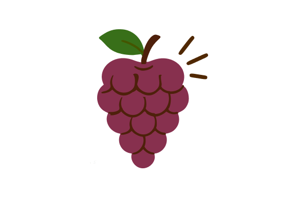 Grapes Berry Cartoon Graphics