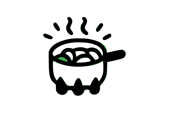 Ramen Noodles Hot Soup Bowl
